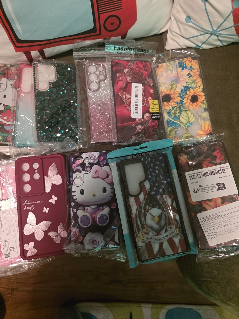 Assorted Decorative Phone Case Pack - For Samsung Galaxy 25 Ultra - Picture 2 of 3